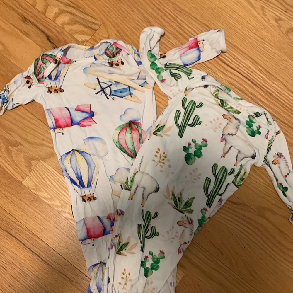 Posh Peanut Newborn Sleep Sack 2 pack